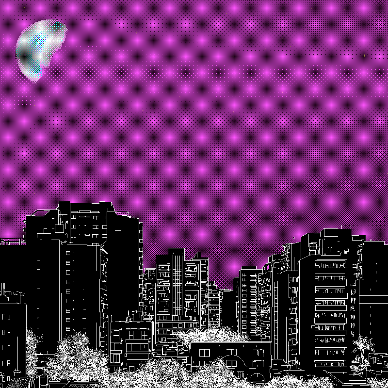 Observing the city through #3 static token preview