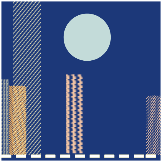 The city of abstractions #2 static token preview