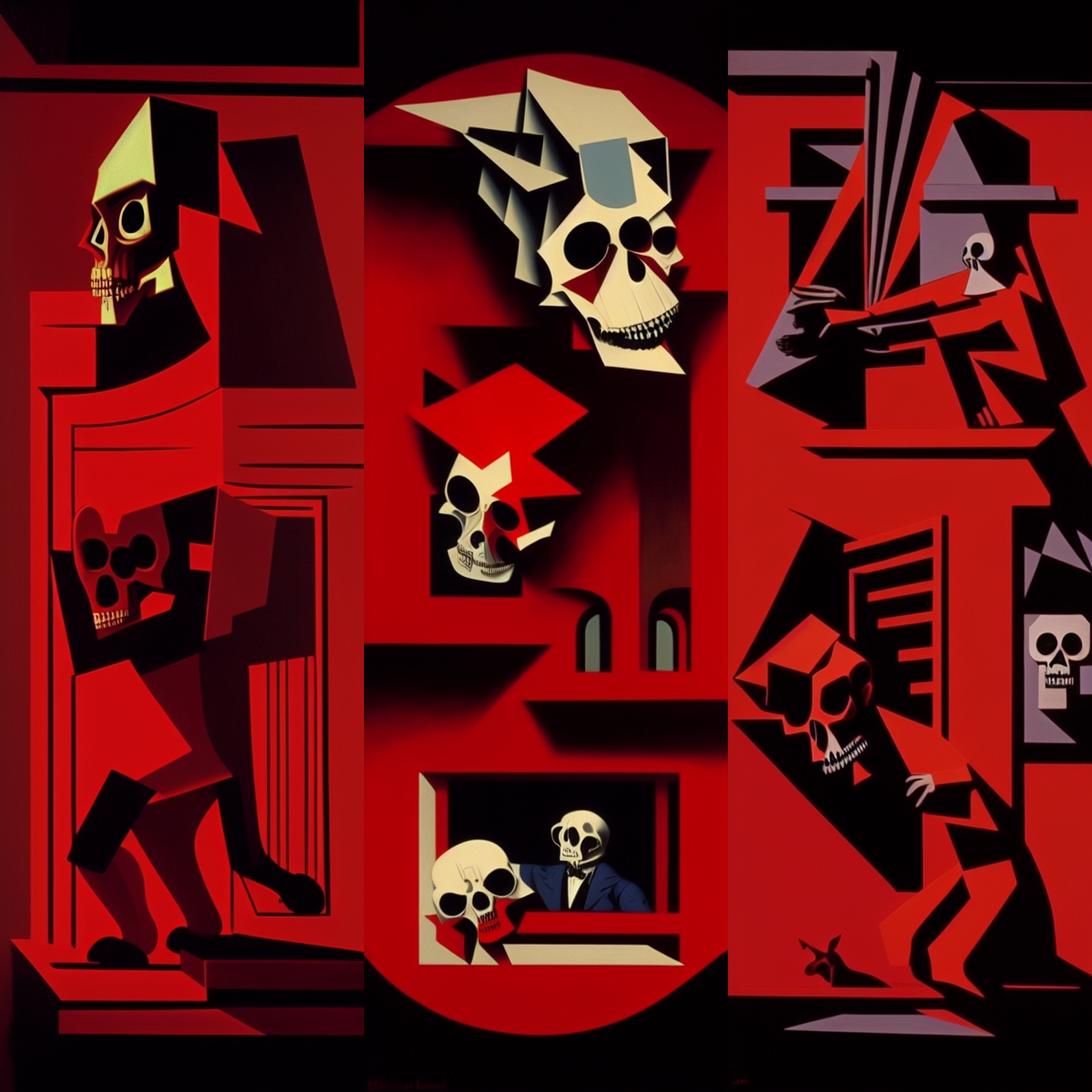 Red Skulls #2 static token preview