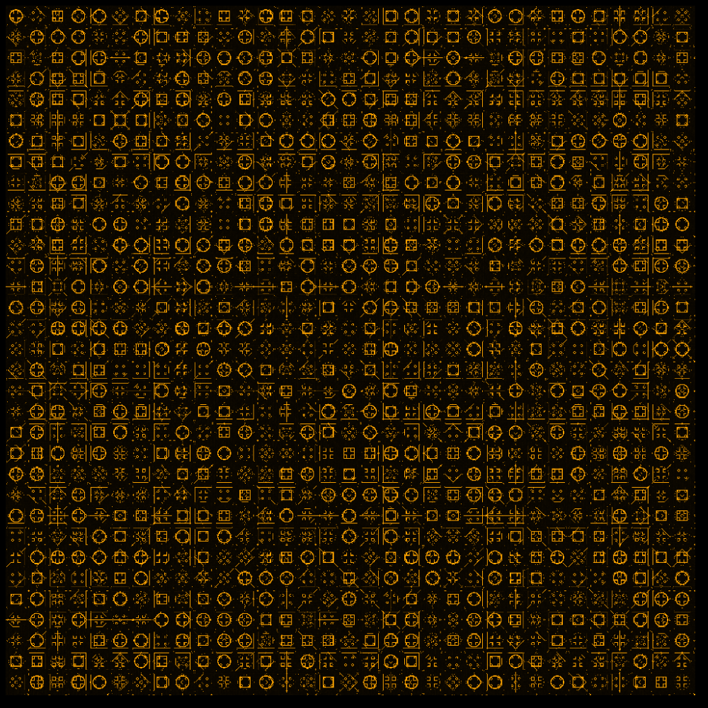 colorized_geometric_pattern #1 static token preview