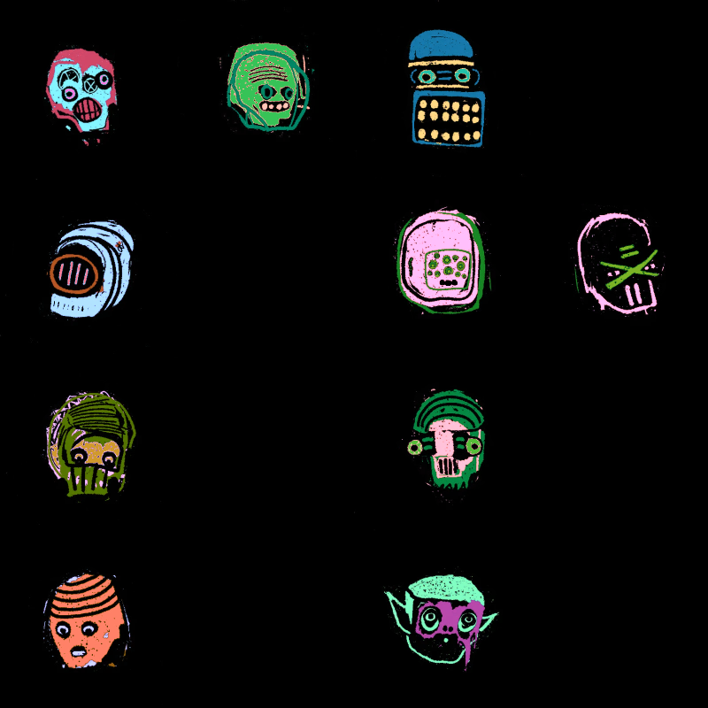 Warhol's Rabble #3 static token preview