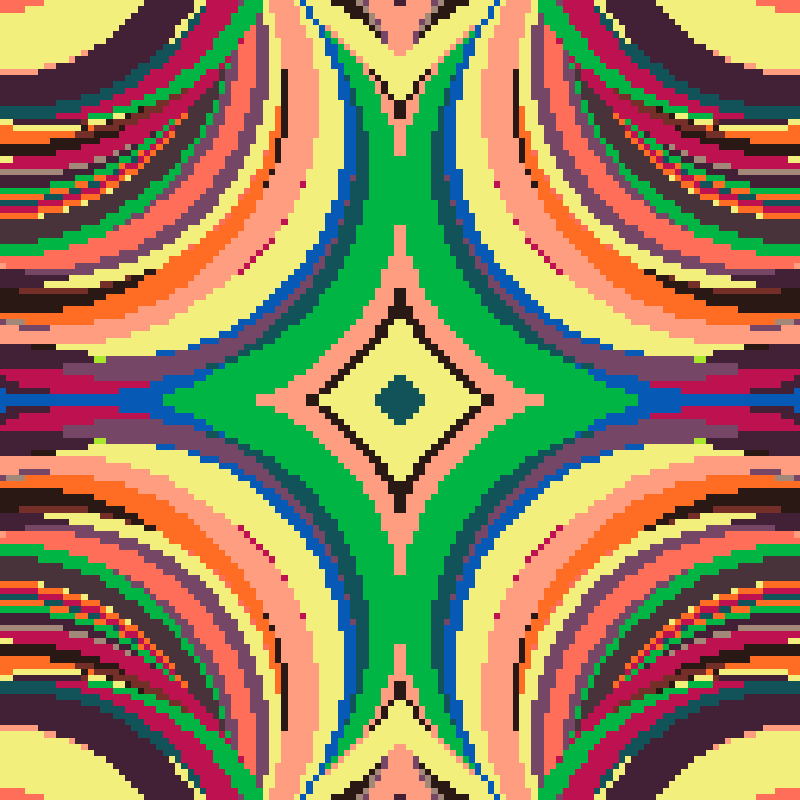 Rapid Psychedelic Inkblot Test Generator #49 static token preview