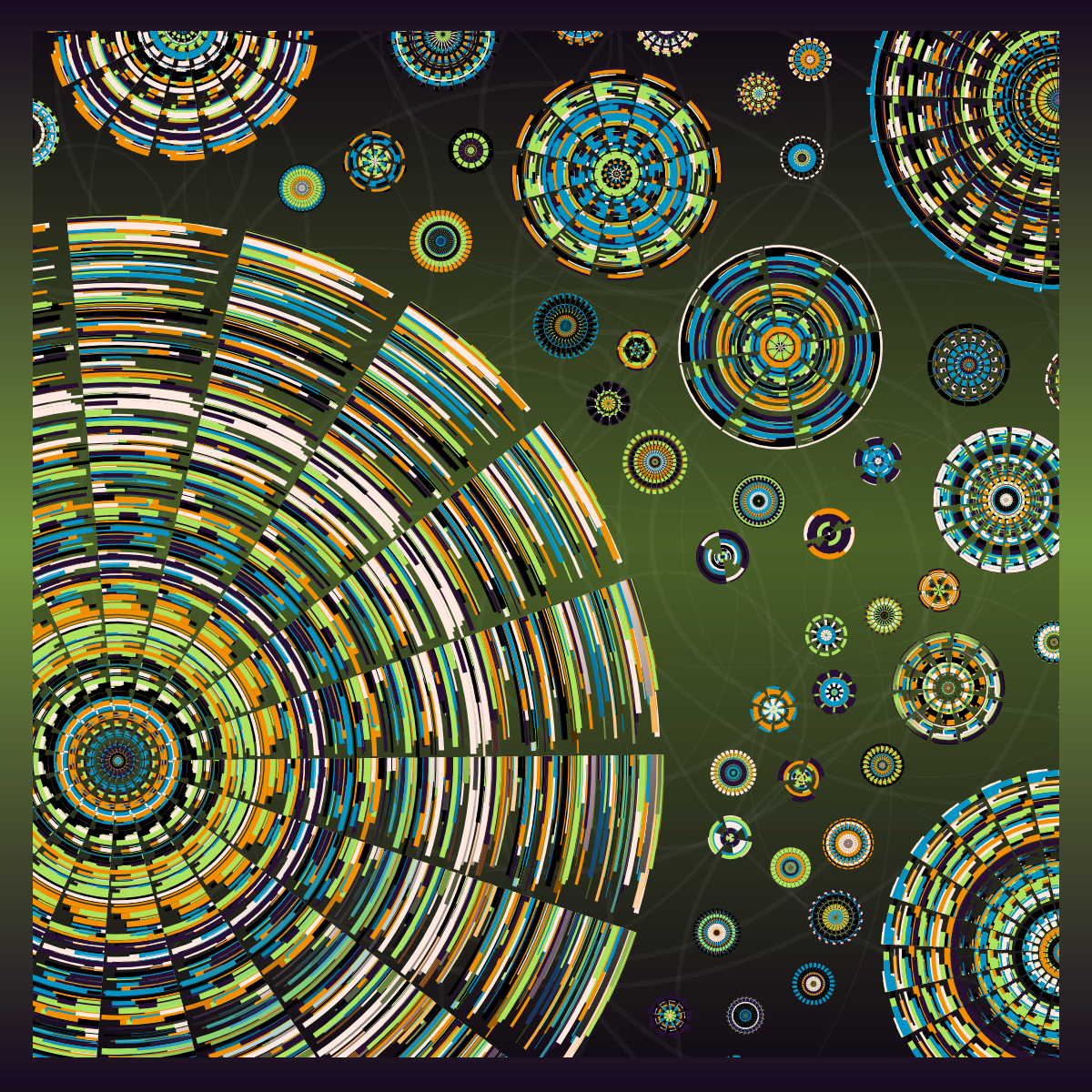 Kaleidoarcs #22 static token preview