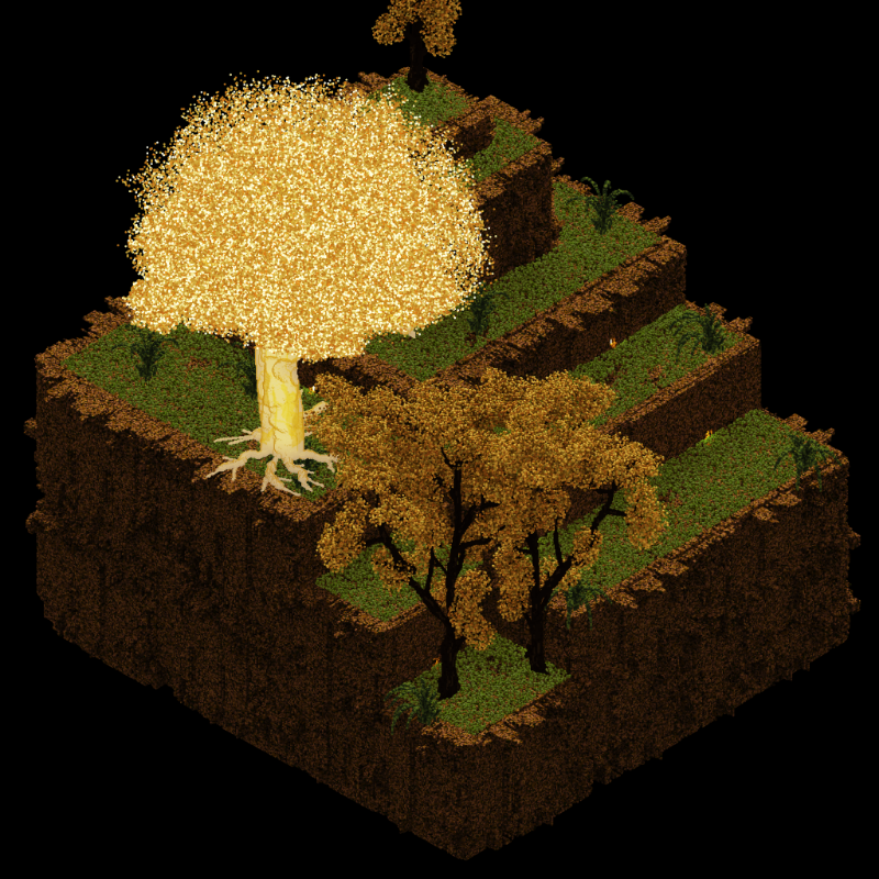 Voxel Temple #7 static token preview
