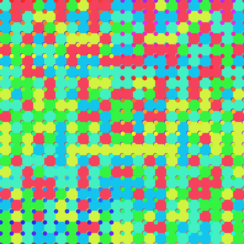 Squares and dots #3 static token preview