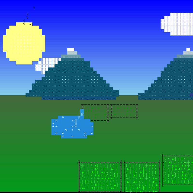 Ascii Timescapes #15 static token preview