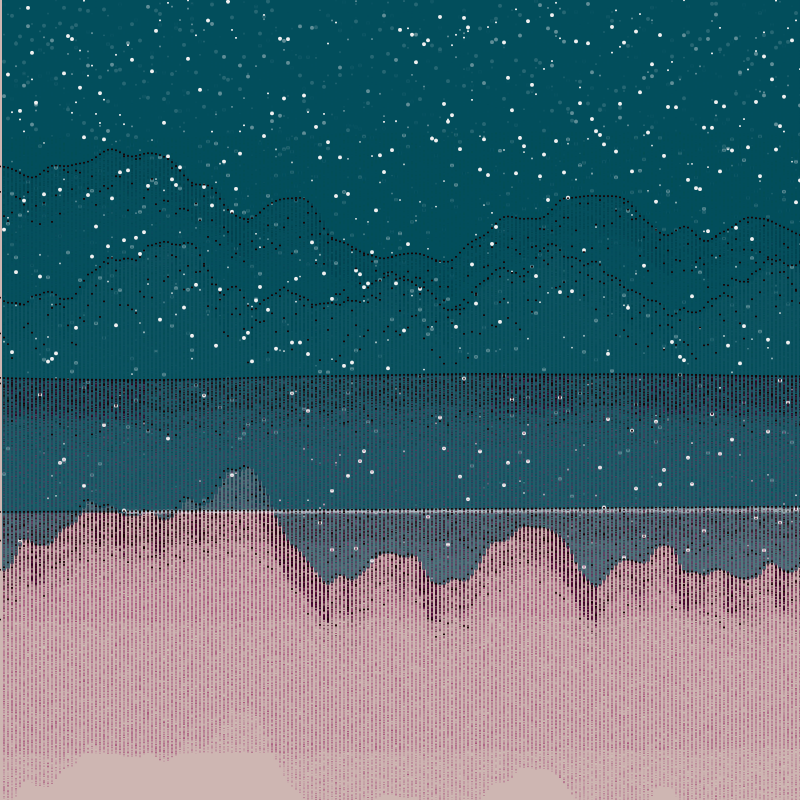 Glitched Mountains GT #155 static token preview