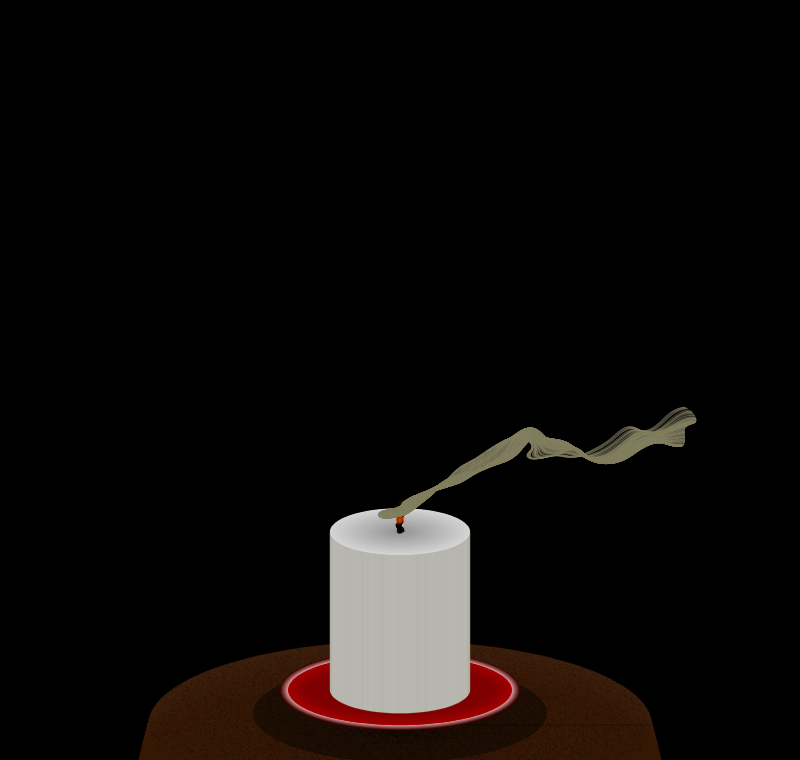 Candle in the Light Breeze #3 static token preview