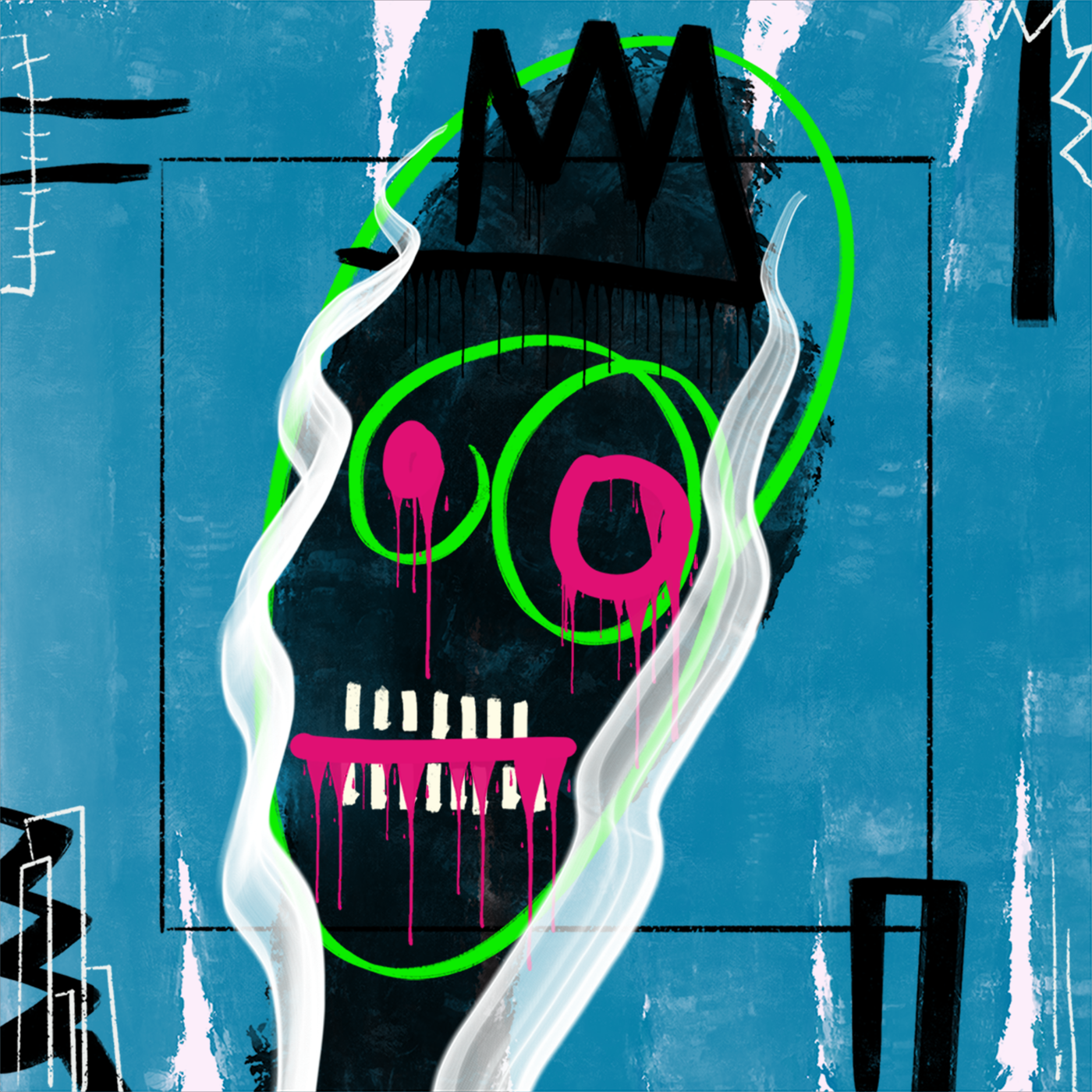 SCREAM HEADDS #9 static token preview