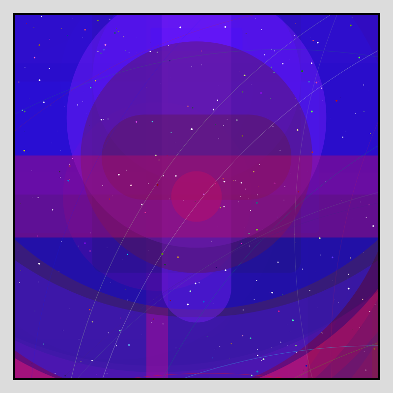 Color Field Starry B #1 static token preview