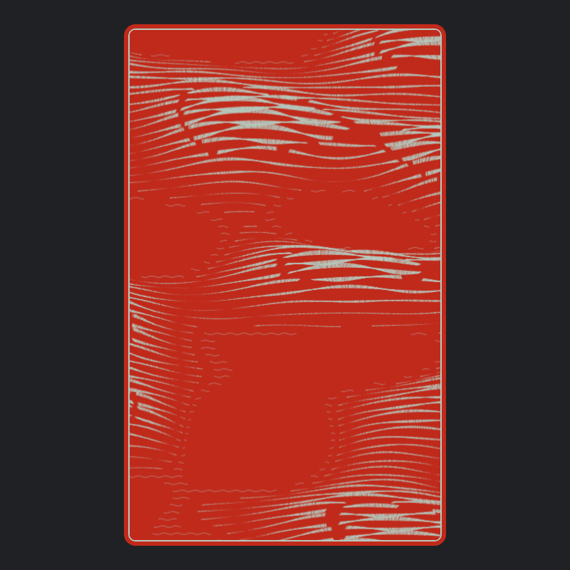 Topographic Playing Card #7 static token preview