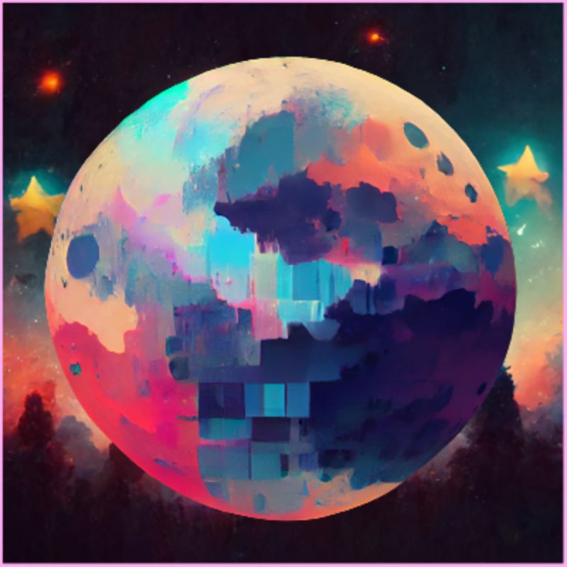 Moon Study #10 static token preview