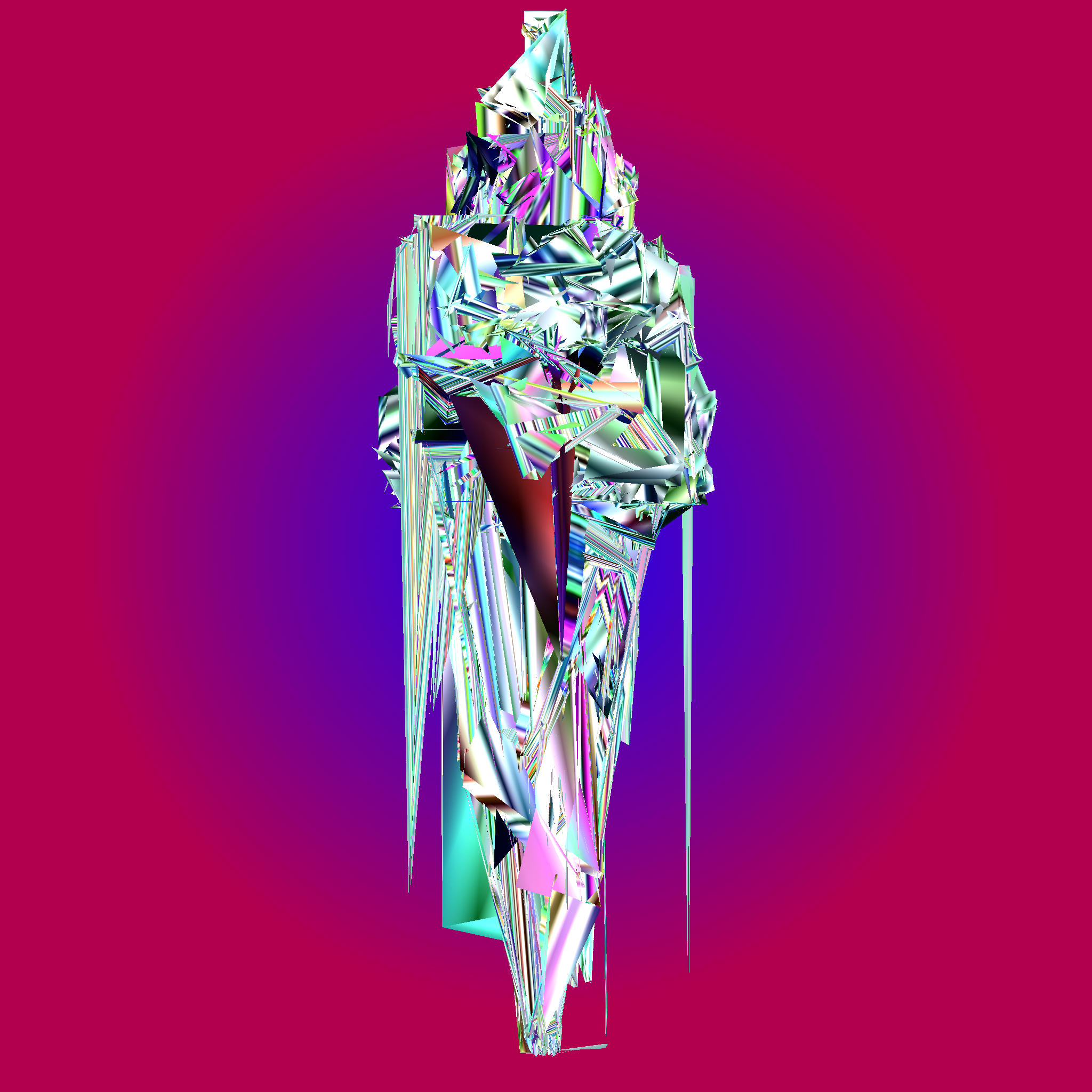 Genuary 3 🍦 Glitch Art #19 static token preview