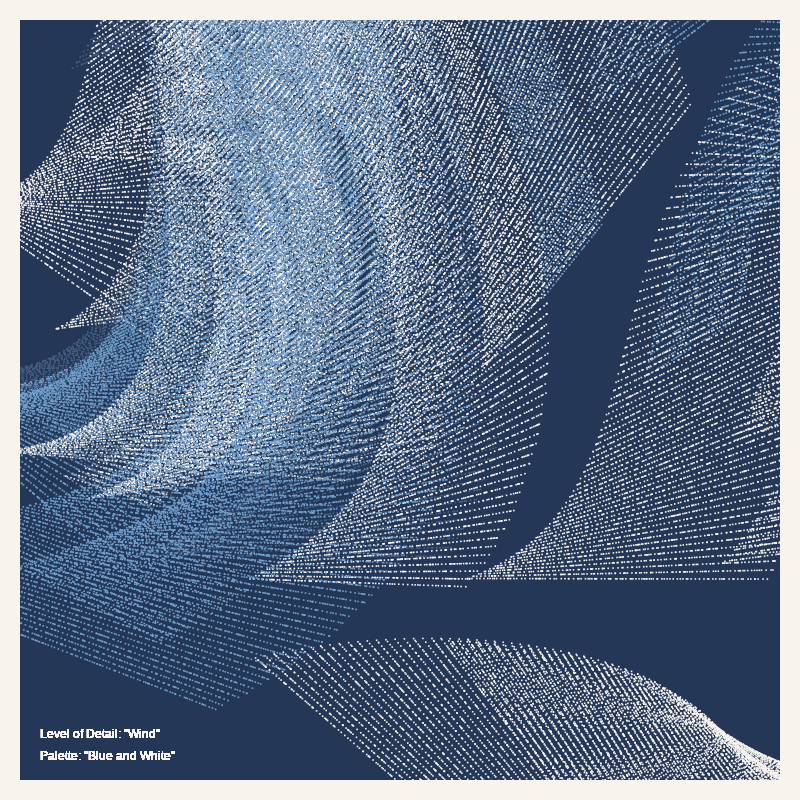 Abstract Denim #14 static token preview