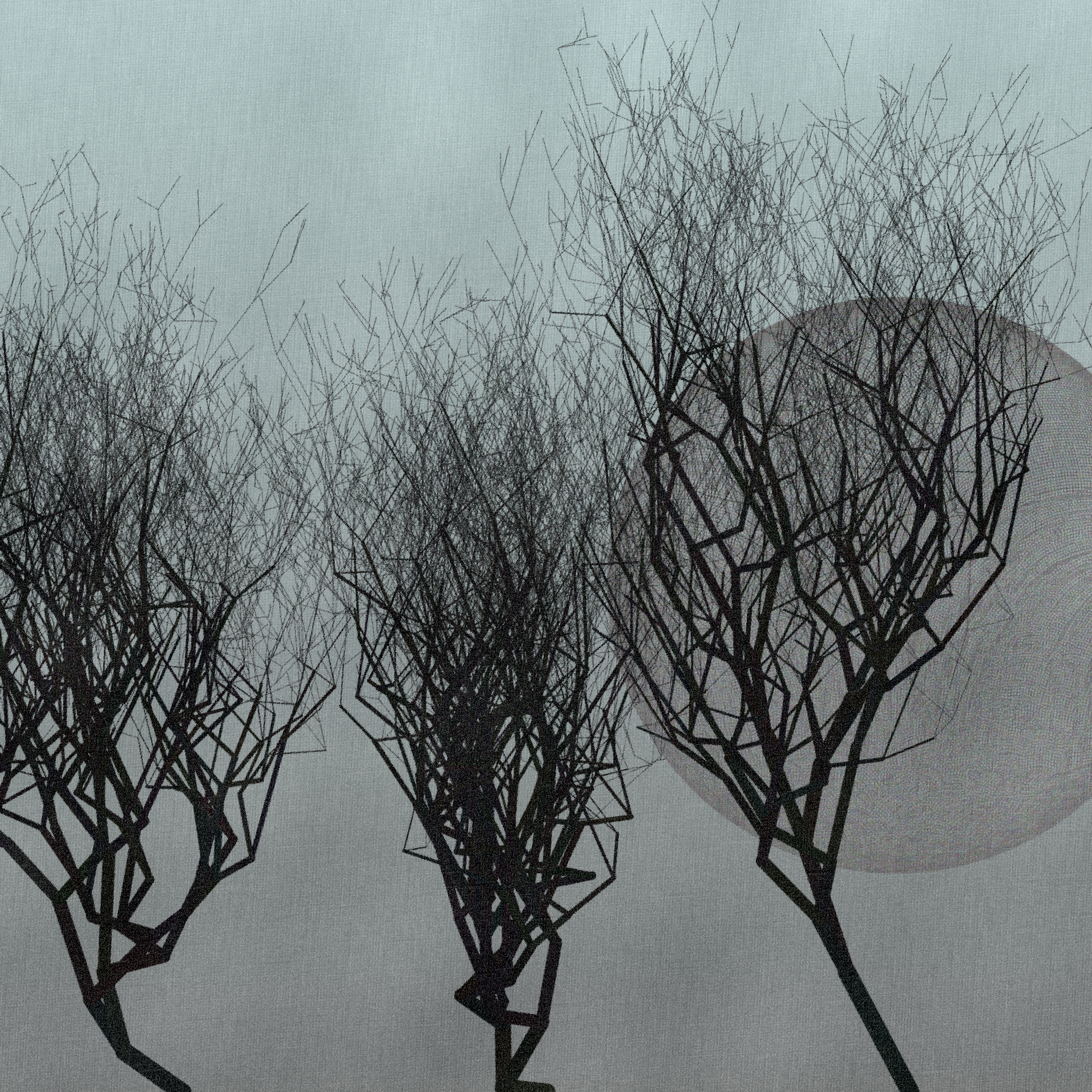 Three dead trees on earth #10 static token preview