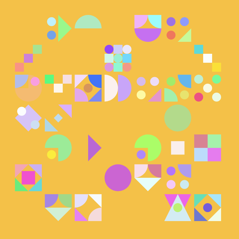 Confetti Shapes #4 static token preview