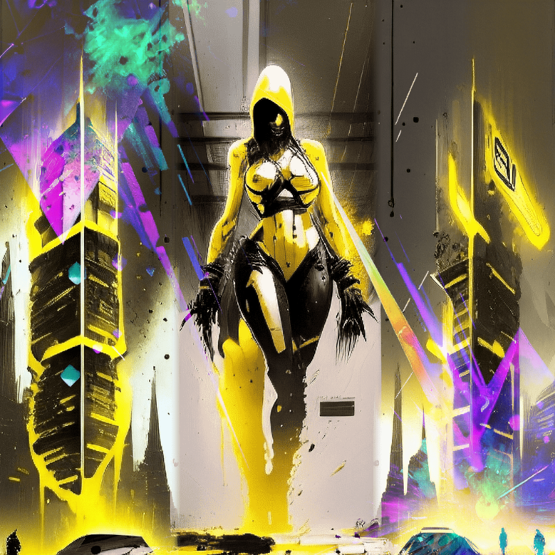 Future Girl #4 static token preview