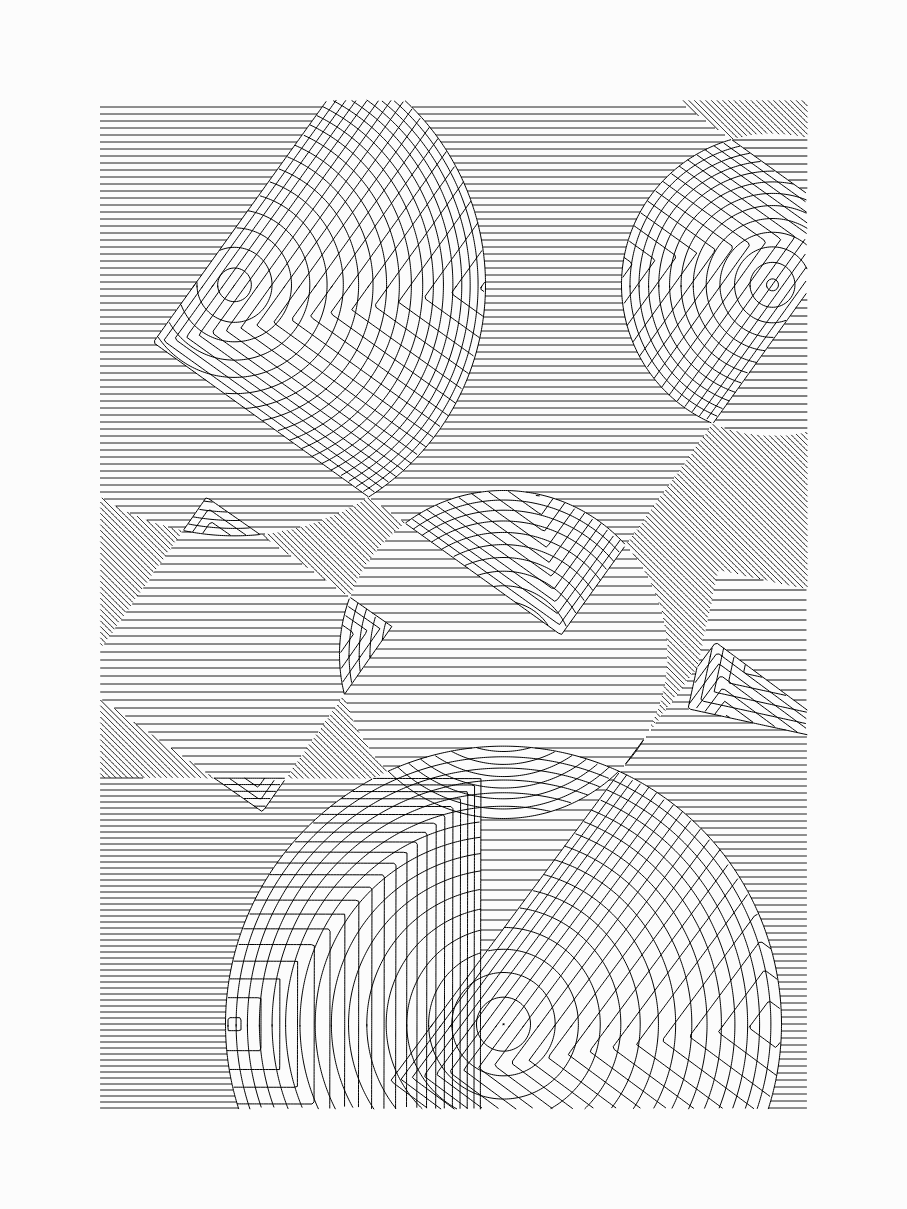 Entangled shapes #17 static token preview