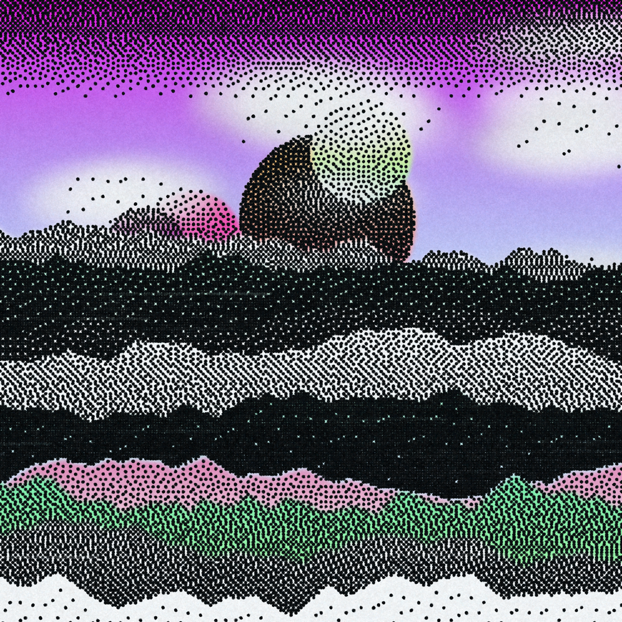 Dithered Branches #11 static token preview