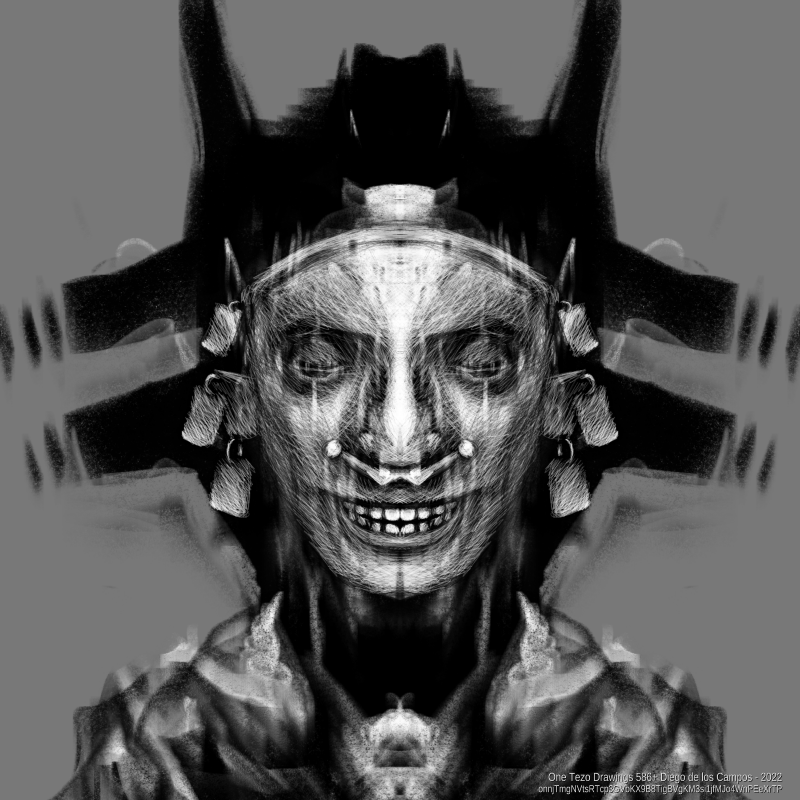 One Tezo Drawings_586+ #2 static token preview