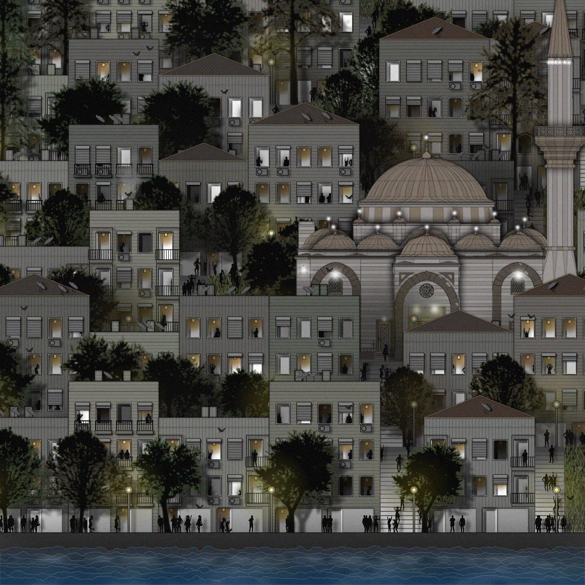 CityScape: Istanbul #4 static token preview