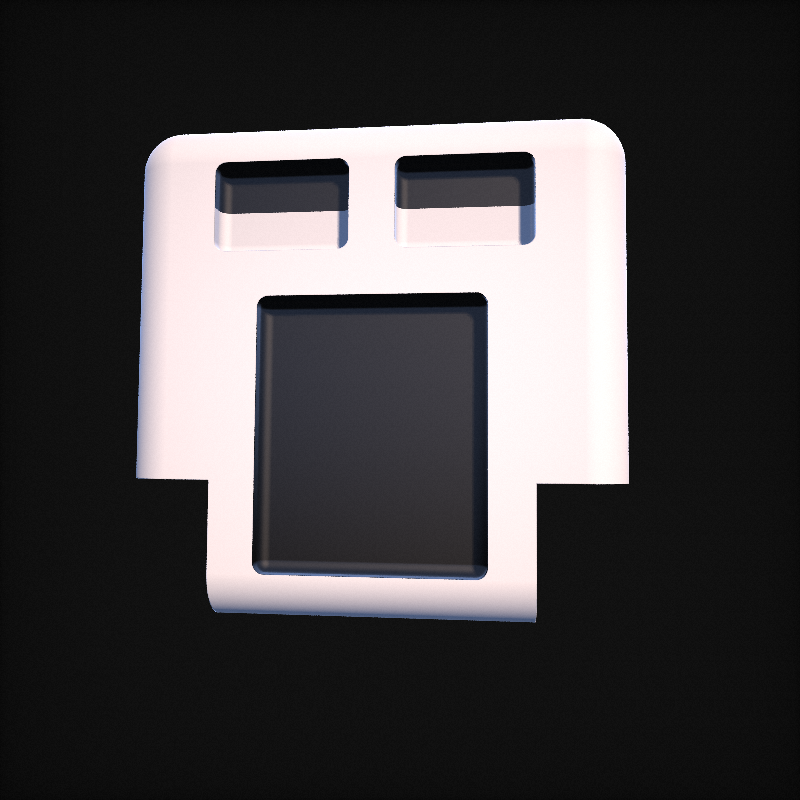 3D-SMOLSKULL #221 static token preview