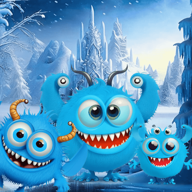 Ice Monsters #15 static token preview