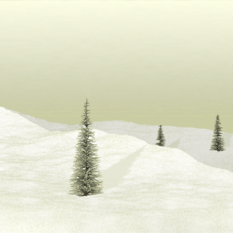 Snowy Hills #23 static token preview