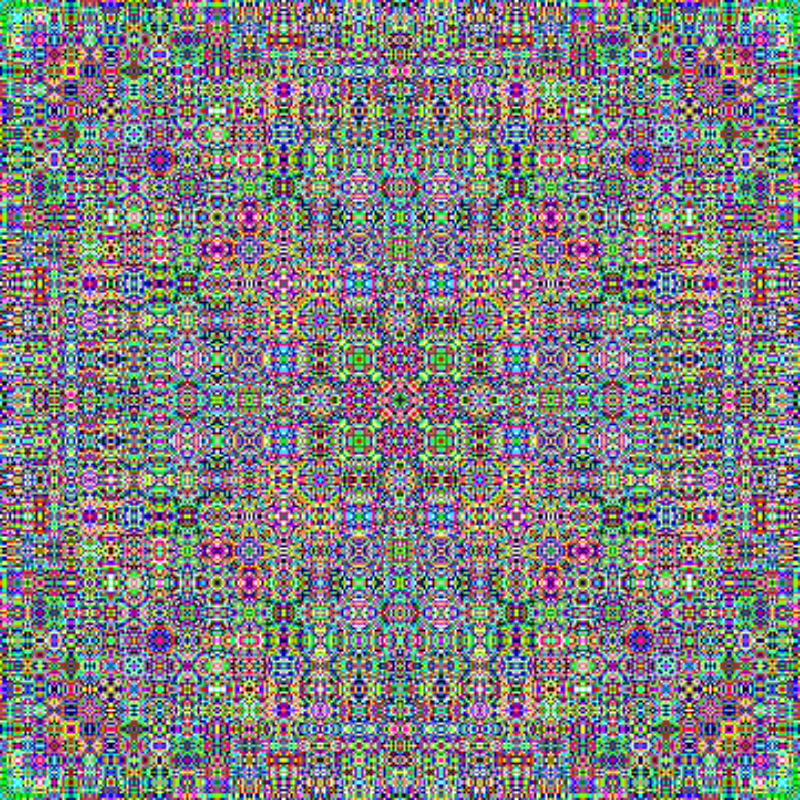 Kaleidoscopic Nexus #21 static token preview