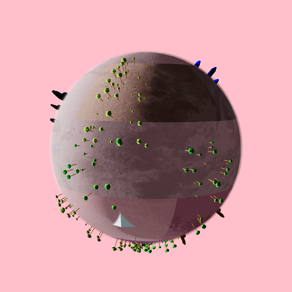 Exoplanets in texture #23 static token preview