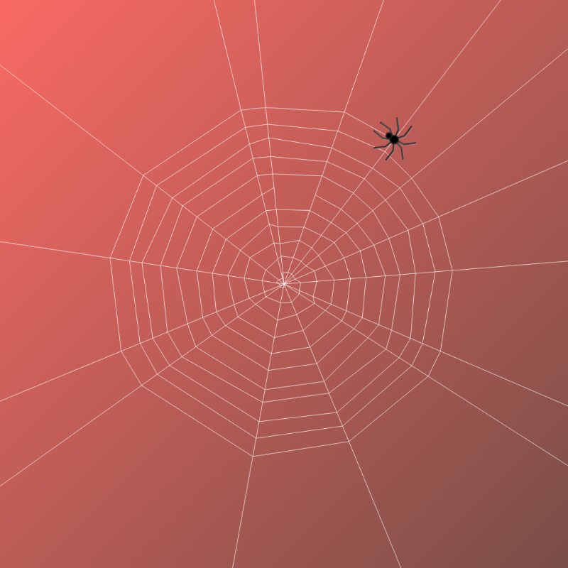 Weaving Spiders #1 static token preview