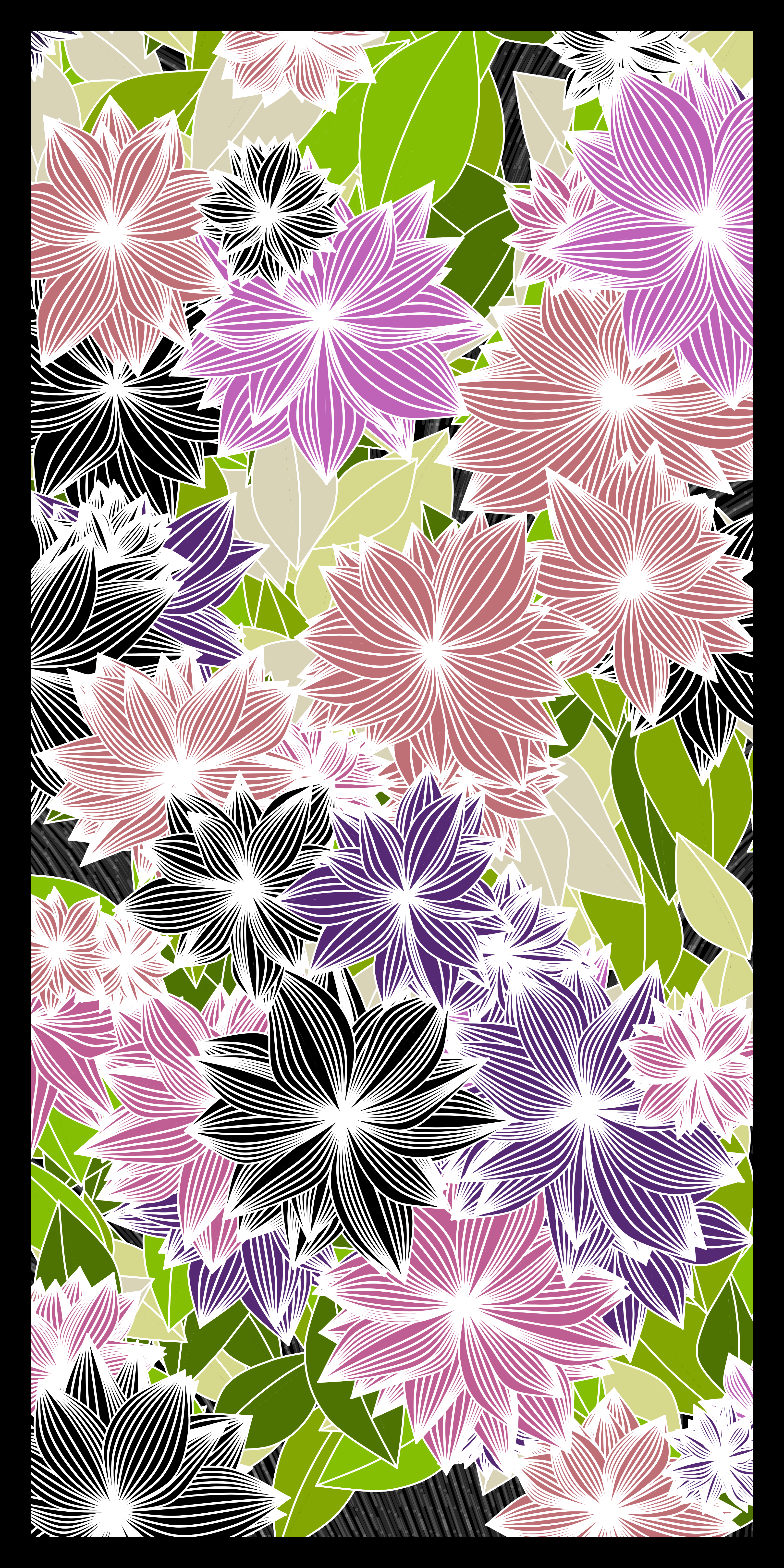 Fleurs dans le vent #5 static token preview