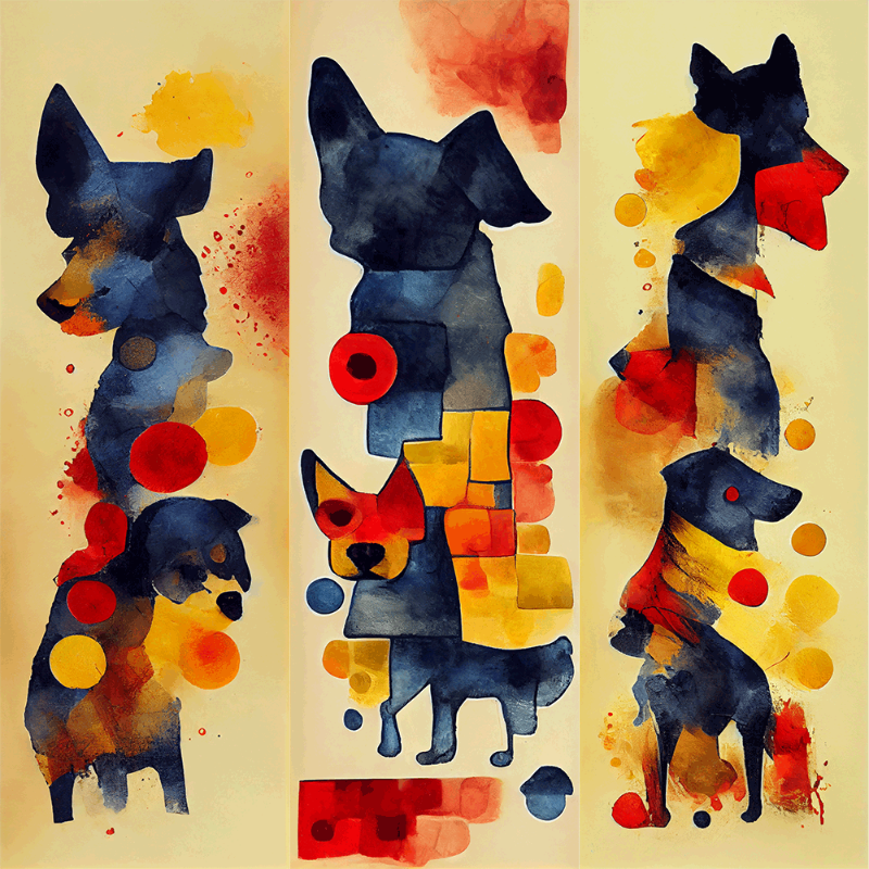 AI Dogs #7 static token preview