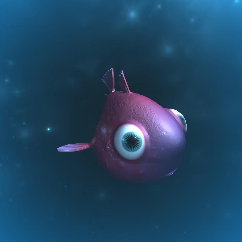 Weird Fishes #17 static token preview