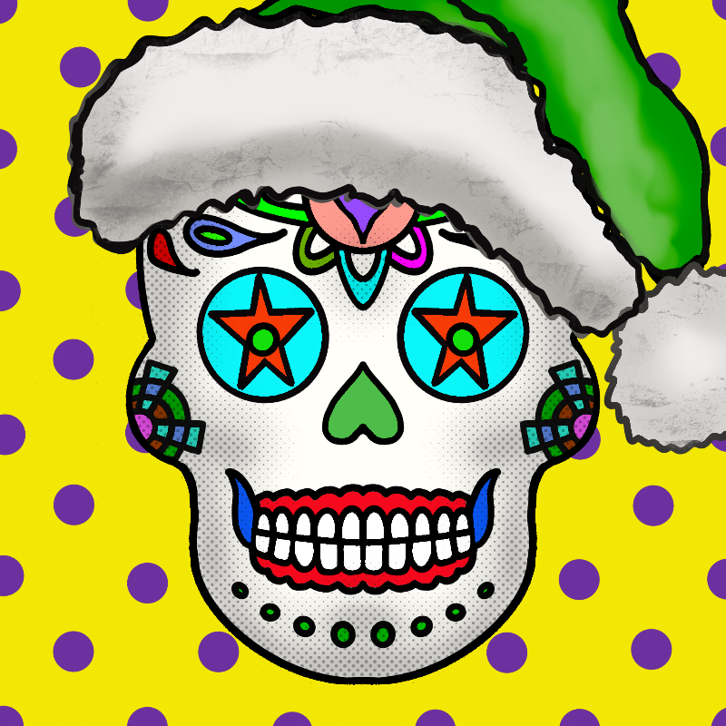 Sugar Skulls #30 static token preview