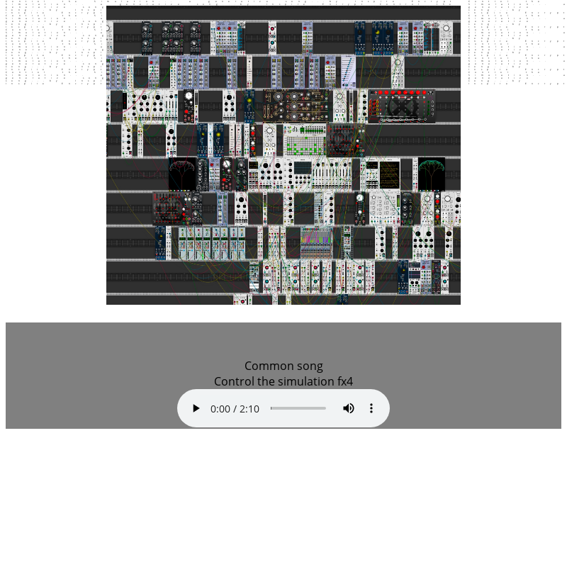 Control the Simulation generative music #2 static token preview