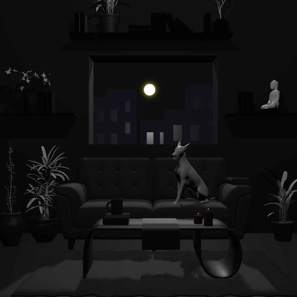 Snow Night Generative #12 static token preview