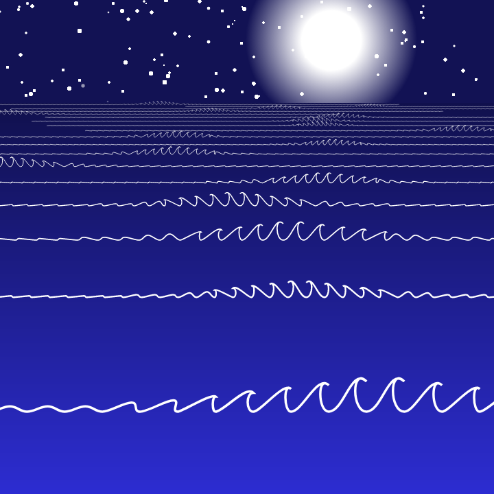 moonlitWaves #12 static token preview