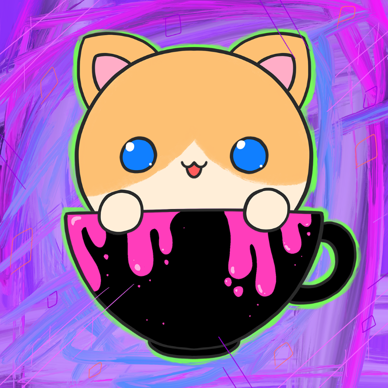 Cupkitties #8 static token preview