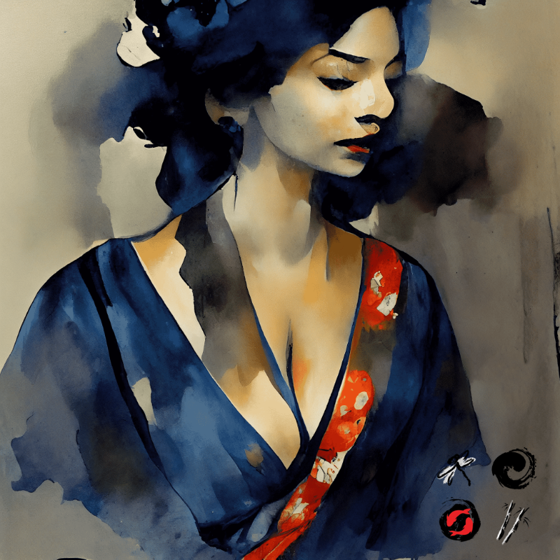 Relax Geisha #4 static token preview