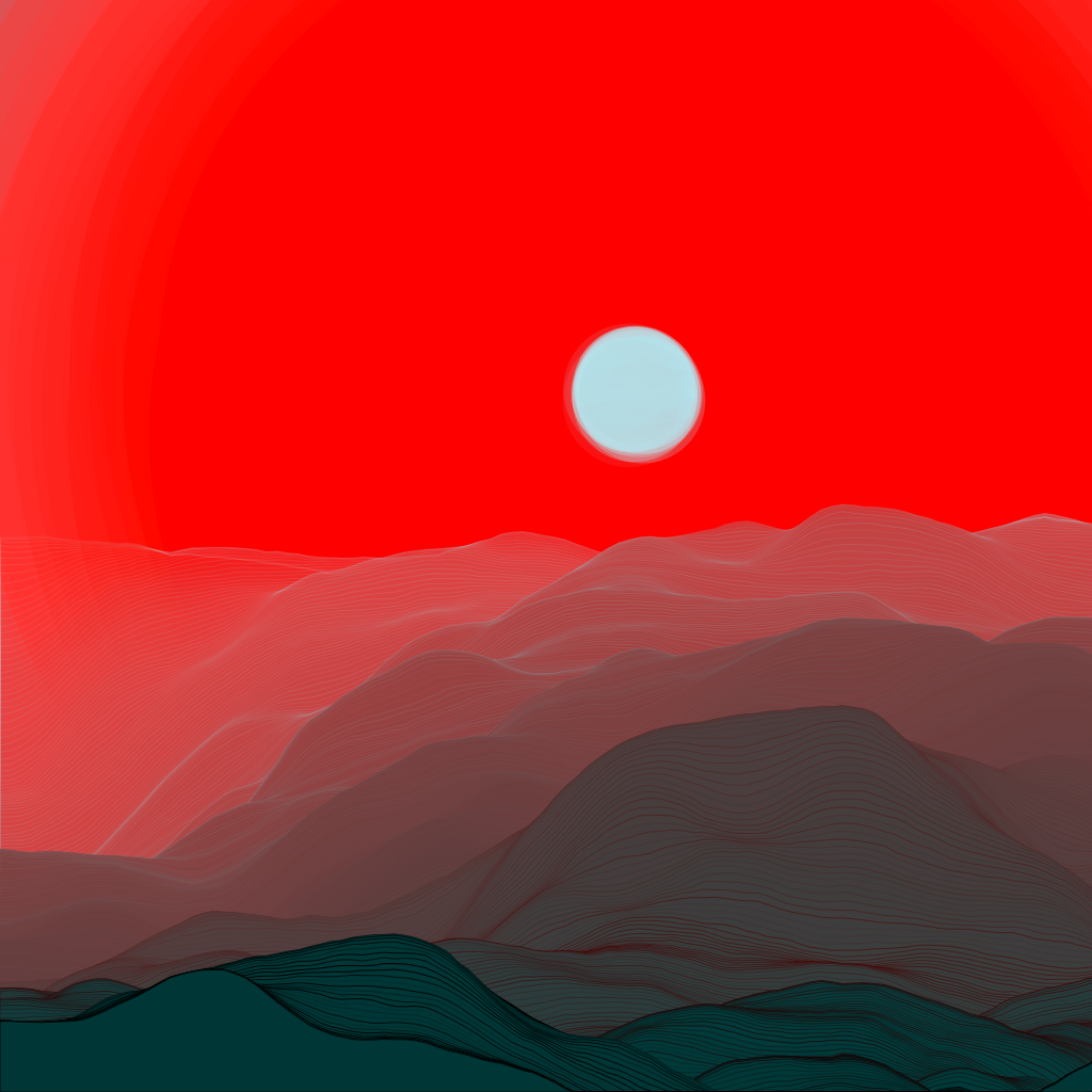 Valley at Dawn #18 static token preview