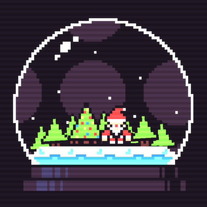 Snow Globe #5 static token preview
