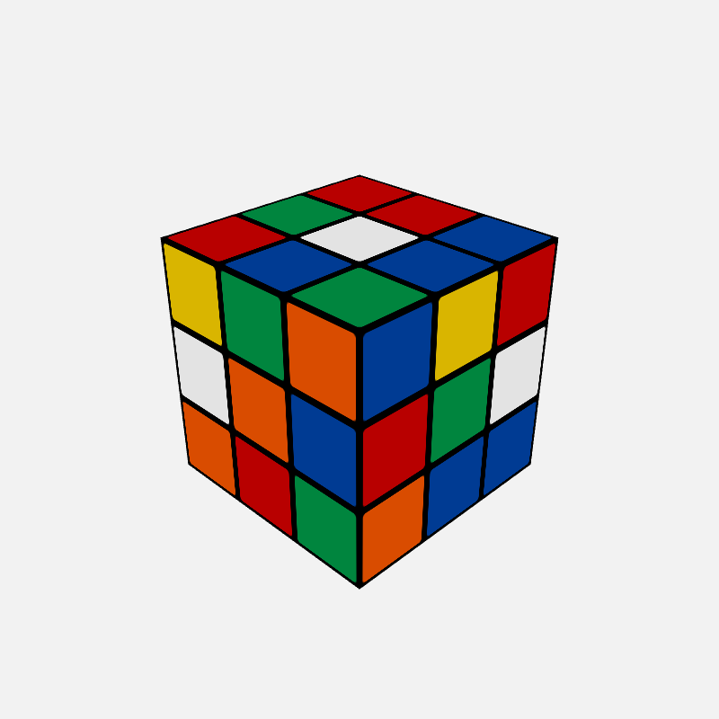 Rubik's Cube #13 static token preview