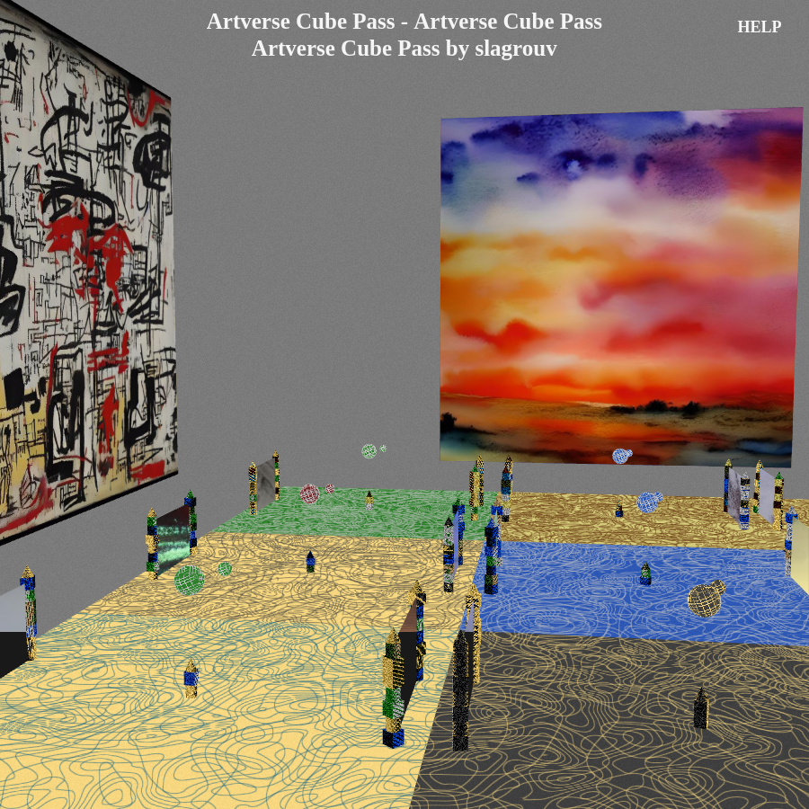 Artverse Cube Pass #5 static token preview