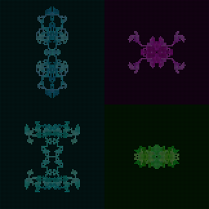 Dither Creatures 2x2 #19 static token preview