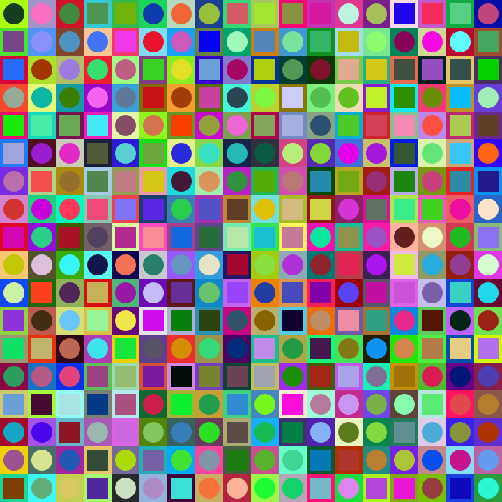 Square Dot Composition #12 static token preview