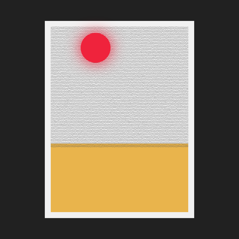beach sunset/sunrise #18 static token preview
