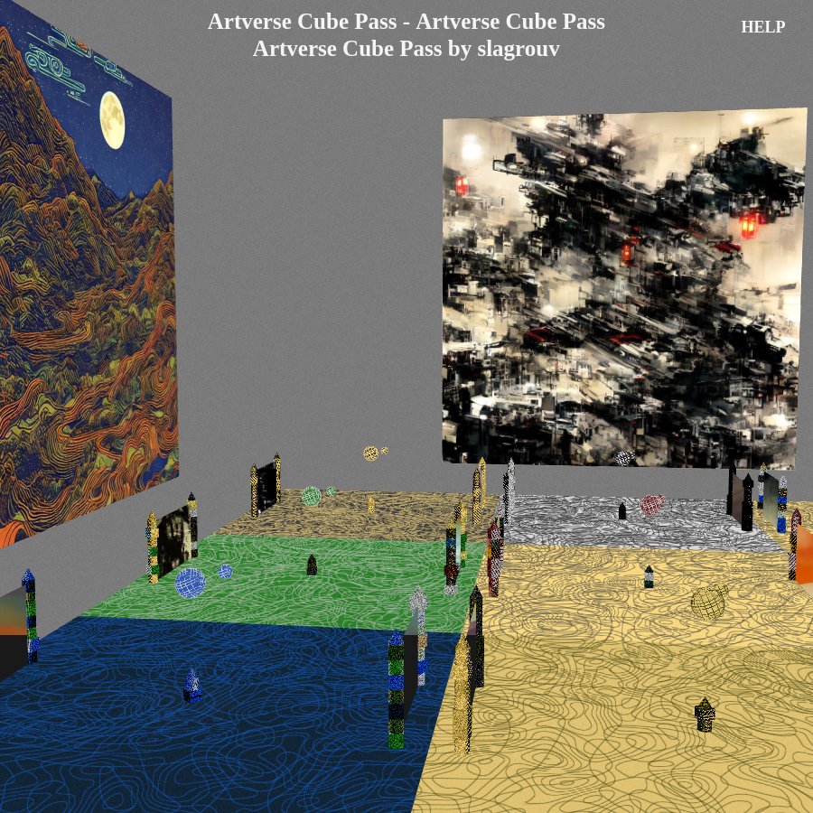 Artverse Cube Pass #8 static token preview