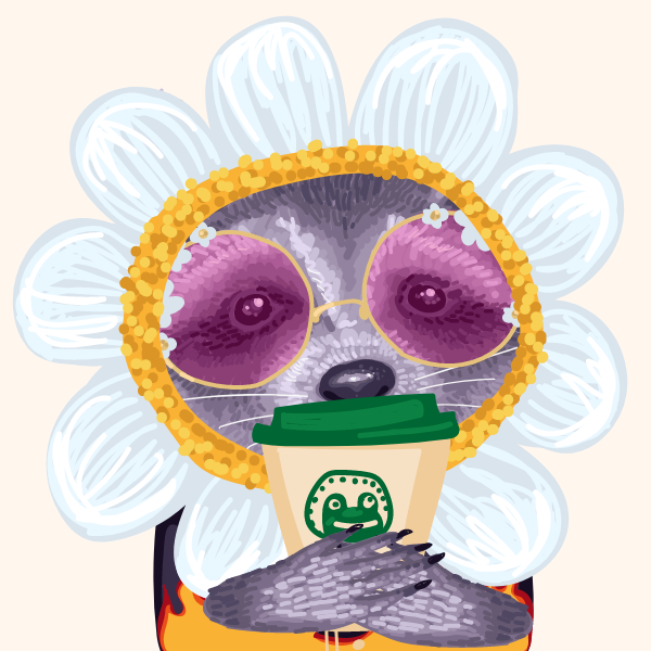 Cool Raccoon Collection #28 static token preview