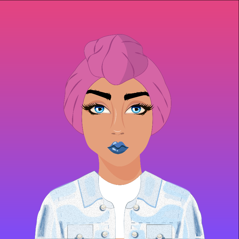 Hijabis NFT #7 static token preview